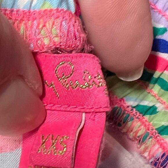 NWOT Lilly Pulitzer Katia Shorts in Multi Raise The Bar Sz XXS - Picture 6 of 7